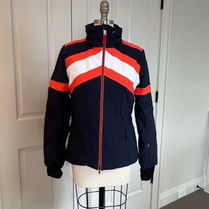 Bogner Navy and Orange Ski Jacket